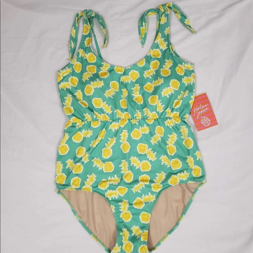 HP Kortni Jeane One-Piece Pineapple Suit